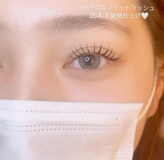 フラットラッシュ120本 