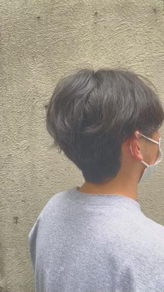 ミディアム パーマ メンズ 🏆メンズヘア特化 🥇代表りんぺーのヘアスタイル