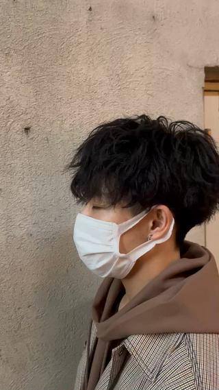 ショート パーマ メンズ 🏆メンズヘア特化 🥇代表りんぺーのヘアスタイル