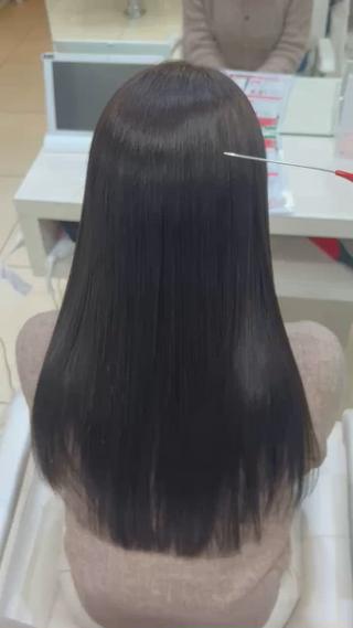 ロング 【髪質改善カラー】 瀧田嵐士🇰🇷のヘアスタイル