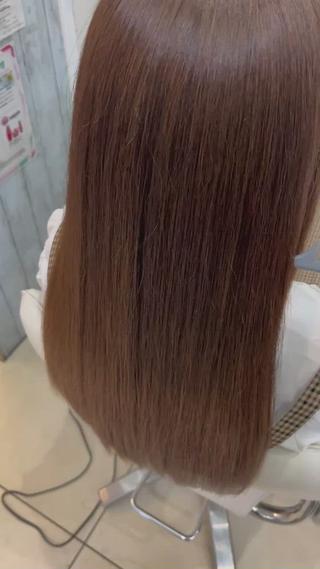 セミロング 【髪質改善カラー】 瀧田嵐士🇰🇷のヘアスタイル