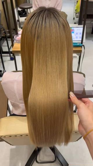 ブリーチしてても髪質改善できます 