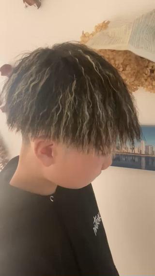 ショート カラー パーマ メンズ ✂︎メンズ専門✂︎ やまだ　りょうのヘアスタイル