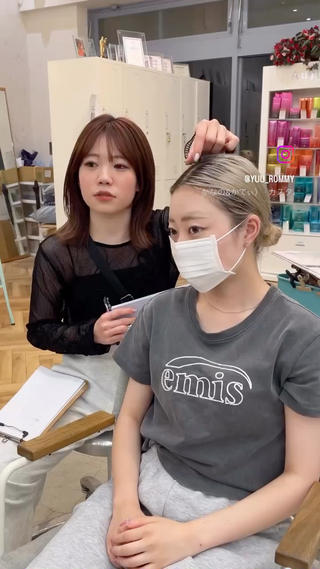 音声ありはインスタグラムにてご覧ください
ダークトーンとレイヤーカット 