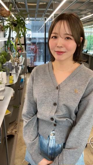 艶感のある
レイヤーカット 