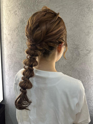 艶感たっぷりの編み下ろし️ 