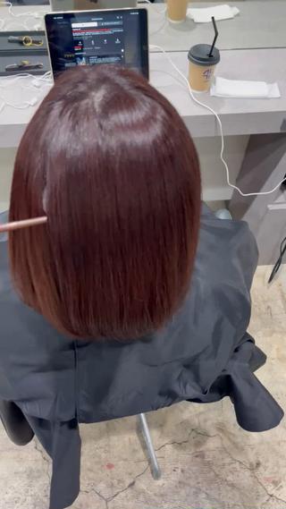 ショート パーマ 高難易度縮毛矯正 特化生田のヘアスタイル