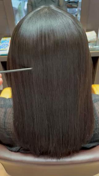 ロング パーマ hair mission rodeo所属・縮毛矯正/髪質改善 》YUMEKIのヘアスタイル