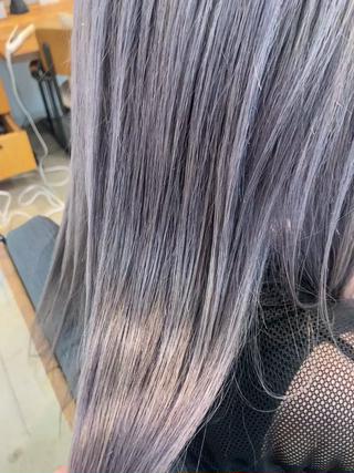 トリートメントで艶髪♡ブリーチ4回されてます♡ 