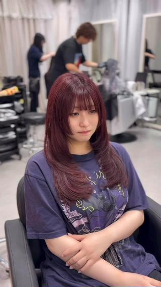 ロング カラー ‎XELM高崎‎‎‎ ‎‎🤍Kyoka‎のヘアスタイル