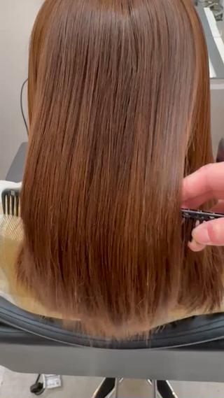 セミロング 冨江 弘貴のヘアスタイル