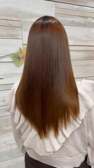 縮毛矯正でサラサラツヤツヤに 