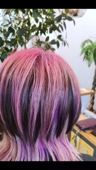 ショート カラー LUANAhair所属・金田 拓也のヘアスタイル