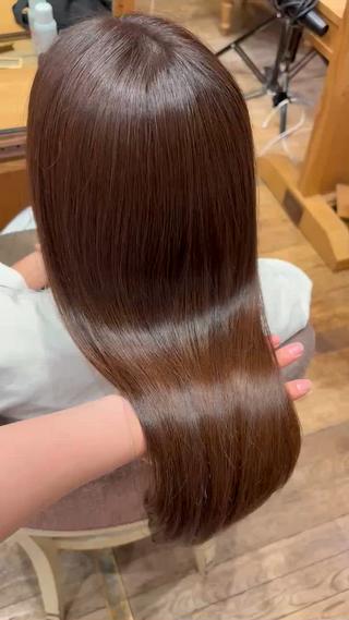 ロング きょうか 縮毛矯正モデル募集中のヘアスタイル