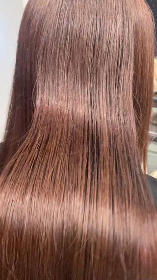 ロング カラー 宮本 楓のヘアスタイル