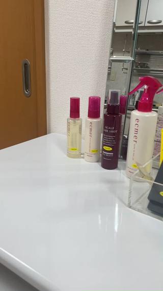 施術後セルフメーキャップをしてお帰りいただけます︎ 