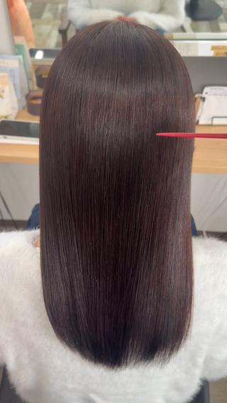 ロング 髪質改善🪽 森川☜⁠ ☜⁠ のヘアスタイル
