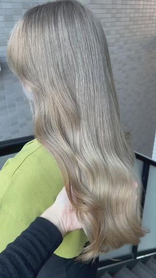 ロング カラー カラーパティシエ facce🌼ikoのヘアスタイル