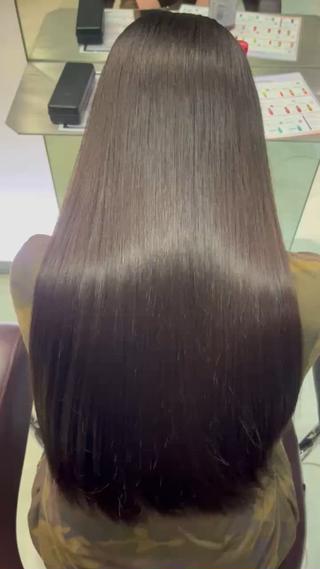 縮毛矯正

縮毛矯正履歴ありカラー履歴なし
約1年ぶりに縮毛矯正かけてつるつるのサラサラ໒꒱· ﾟ
天使の輪ができるくらいつやつや˙˚ʚ✞ɞ˚˙ 