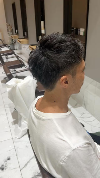 メンズ ルクール喜多町店 コムロのヘアスタイル