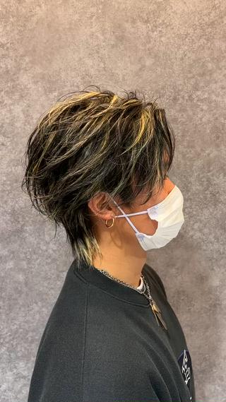 カラー メンズ ルクール喜多町店 コムロのヘアスタイル