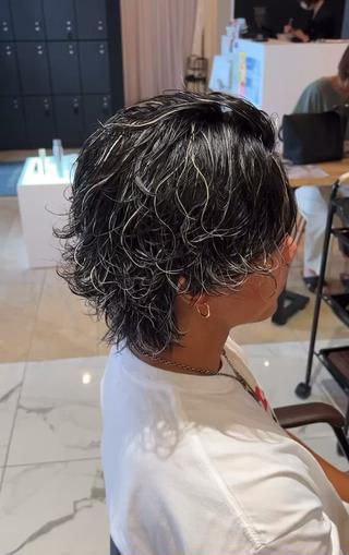 パーマ メンズ ルクール喜多町店 コムロのヘアスタイル