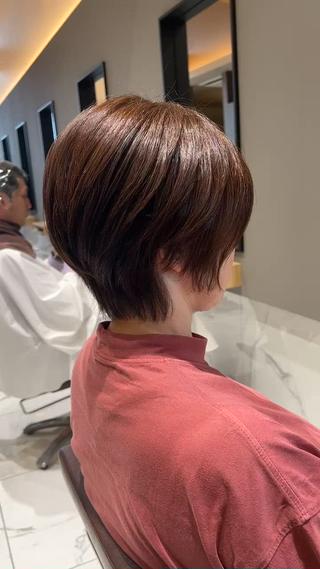 ショート ルクール喜多町店 コムロのヘアスタイル