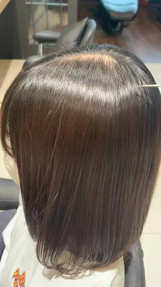 ショート レイヤー/韓国風/ 縮毛矯正/沖谷航のヘアスタイル