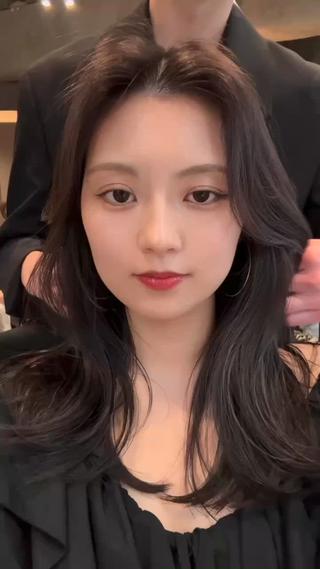 品のある毛流れレイヤー 