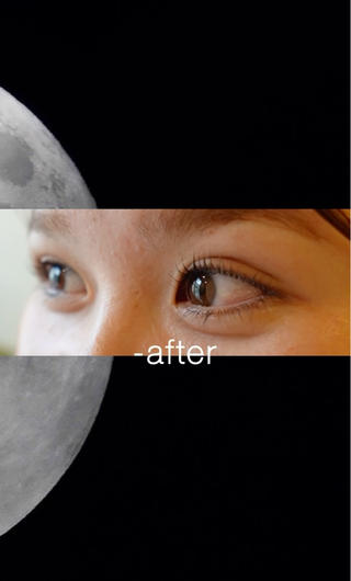 まつ毛パーマですっぴんでも可愛く。 