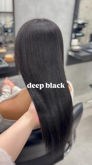 ロング 角田 萌夏のヘアスタイル