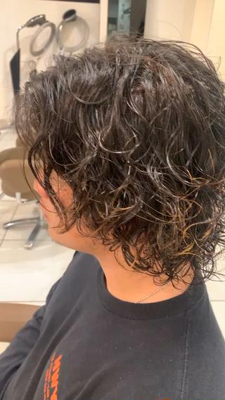 スパイラルパーマです 