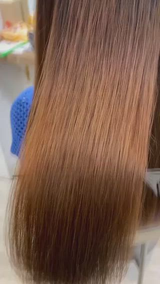 ツヤツヤな髪にします 