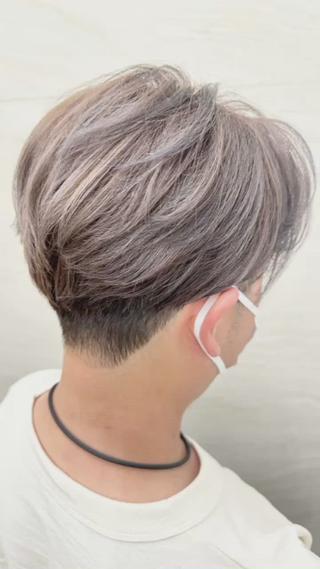 ミディアム カラー ヘアアレンジ メンズ モテ髪💛美髪矯正 ✨艶髪特化🫧山根のヘアスタイル