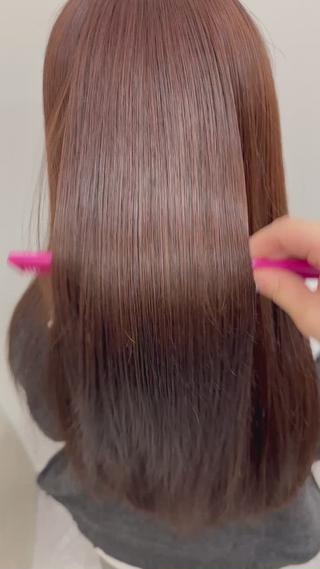 ロング カラー モテ髪💛美髪矯正 ✨艶髪特化🫧山根のヘアスタイル