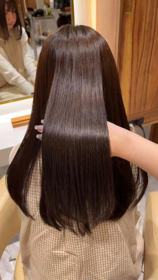 アイロン工程あり○
ボリュームダウンからナチュラルなストレートまで自由自在ですྀི
 