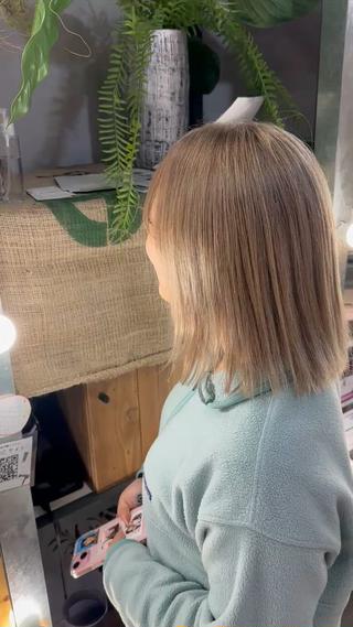 ミディアム カラー 溜 一太のヘアスタイル