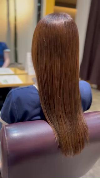 ロング 縮毛矯正／レイヤー／ 🌼mizukiのヘアスタイル