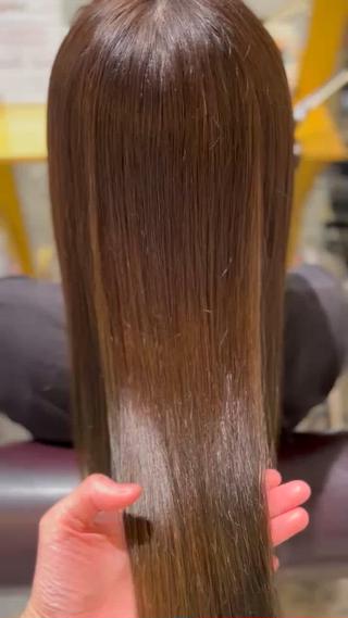 ロング カラー 縮毛矯正／レイヤー／ 🌼mizukiのヘアスタイル