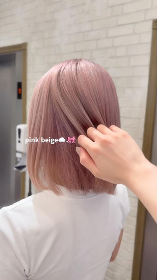 ミディアム カラー 高橋 奏のヘアスタイル