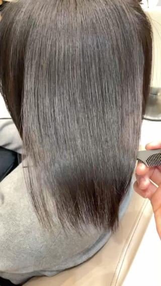 髪質改善トリートメント2回目のお客様です。 