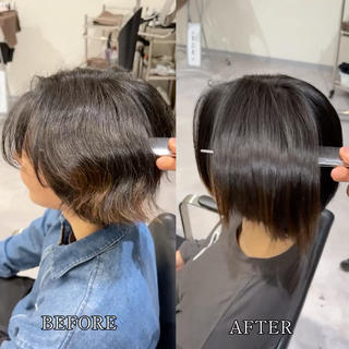 スナップフォトの動画は、すべてドライのみで仕上げた状態となっており、アイロン仕上げではございません。
また、加工は行っておりませんが、画質がやや粗くなっております。より高画質な動画につきましては、Instagramに掲載しておりますので、ぜひそちらもご覧ください。

お客様お一人おひとりの髪質や履歴に合わせた薬剤選定と、丁寧なカウンセリングを大切にしております。
ぜひ一度お任せください。



#縮毛矯正
#縮毛矯正モデル
#酸性ストレート
#髪質改善ストレート
#サラサラヘア
#自然なストレート
#髪質改善トリートメント
#ストレートパーマ
#艶髪ストレート
#愛知
#名古屋 