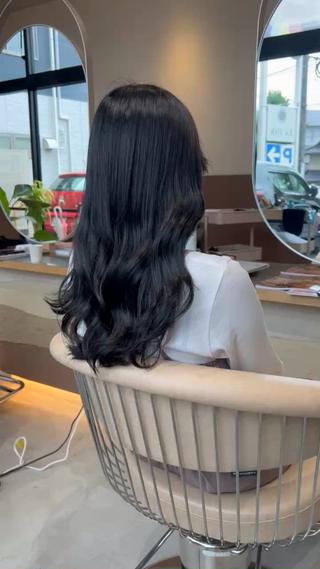 透明感の出るBlueBlack 