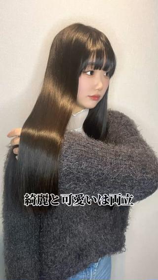 ロング 髪質改善/shuki 韓国/代表取締役のヘアスタイル