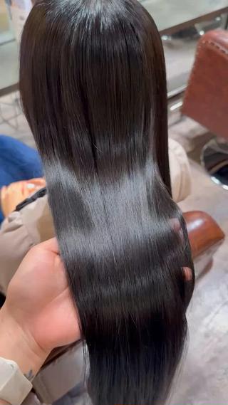 ロング パーマ elto四条烏丸 // ア オ リのヘアスタイル