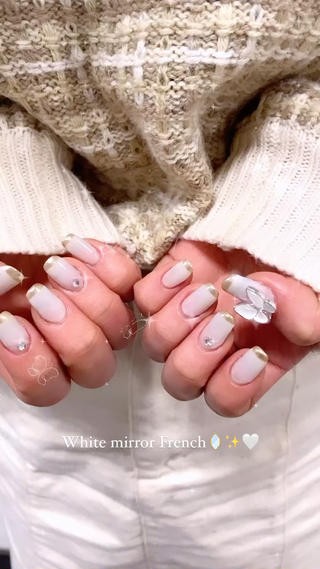 #ネイル#長さだし 