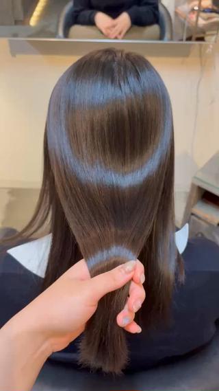 セミロング Dulce oro所属・円山/透明感カラー/ yurinaのヘアスタイル