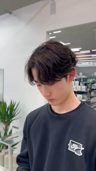 パーマ メンズ メンズパーマ/長岡 坂口祥貴/店長のヘアスタイル