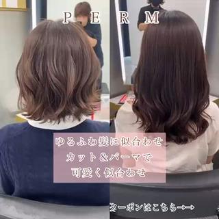 ショート パーマ 左藤健人 デジタルパーマ/渋谷のヘアスタイル