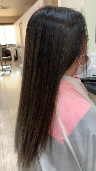 ロング Lien 深井店のヘアスタイル